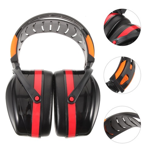 Cuffie plastica nera con - cuffie, in