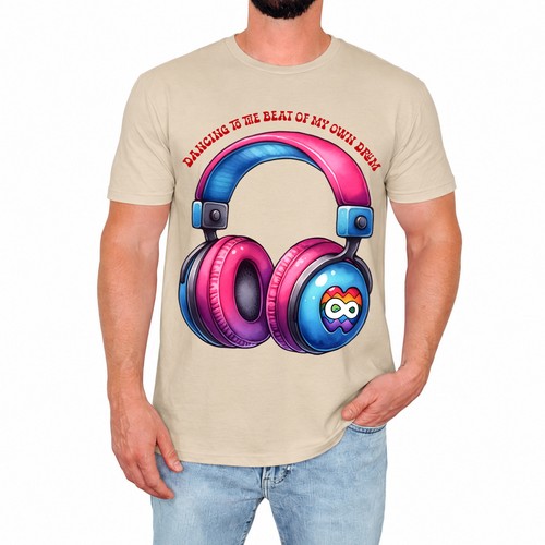 Maglietta uomo cuffie - uomo,