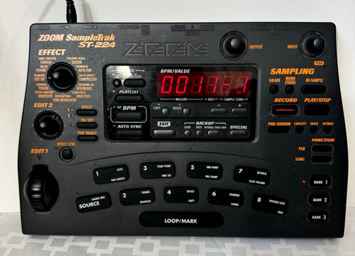 Zoom sampletrak 224 - zoom, st-224